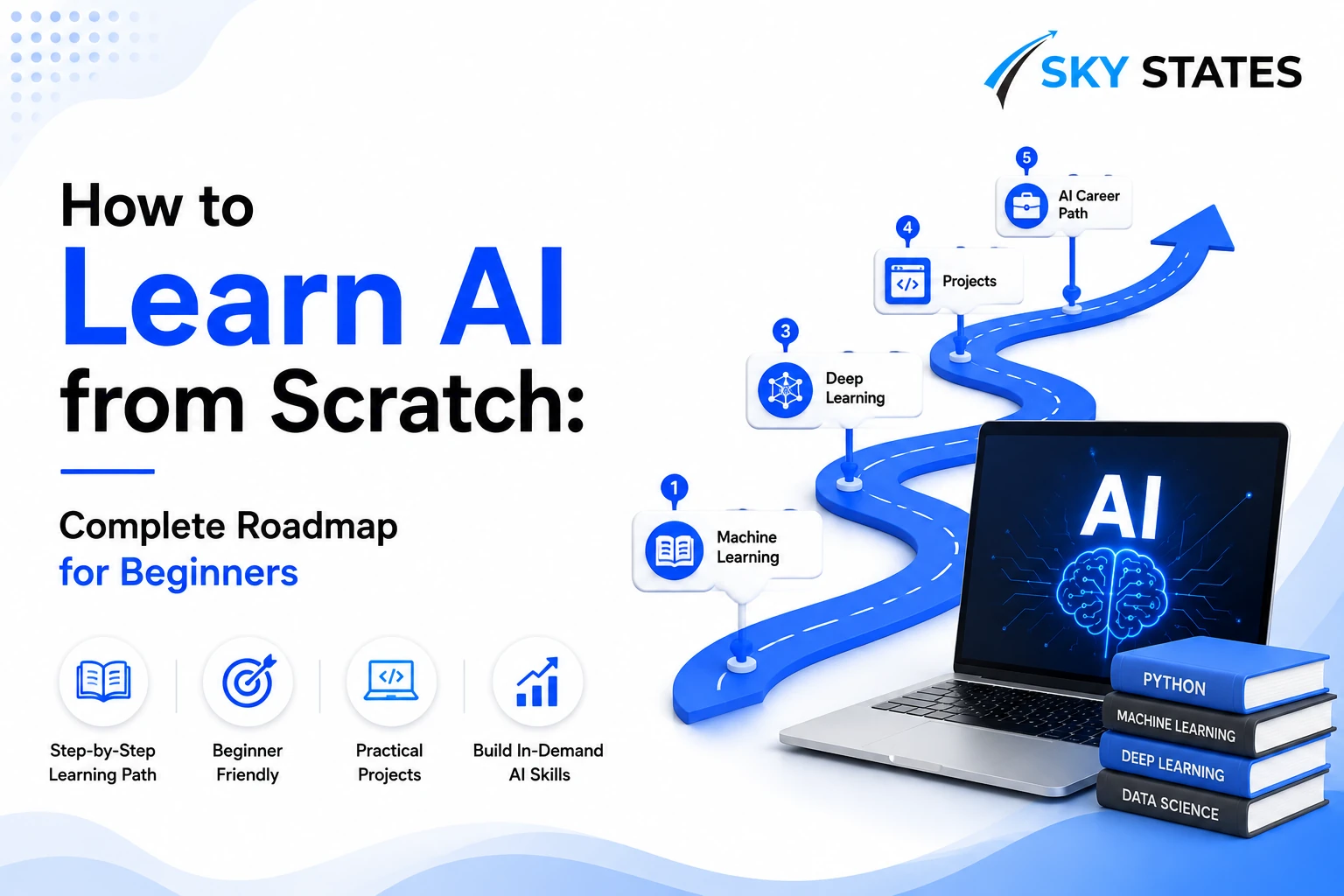 How to Learn AI from Scratch: Complete Roadmap for Beginners